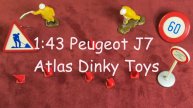 1:43 Peugeot J7 Atlas Dinky