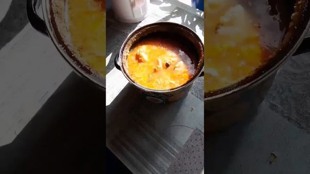 Гороховый супчик🍲🥣( из русской печи)