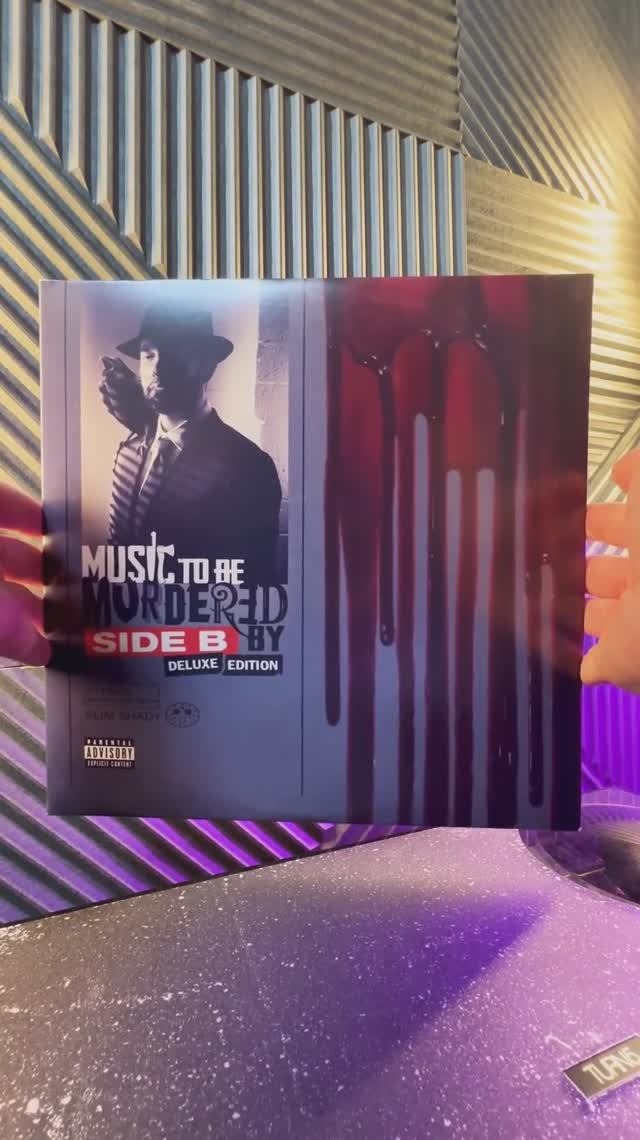 EMINEM - MUSIC TO BE MURDERƎD BY / ВИНИЛОВАЯ ПЛАСТИНКА / LTD UNBOXING VINYL