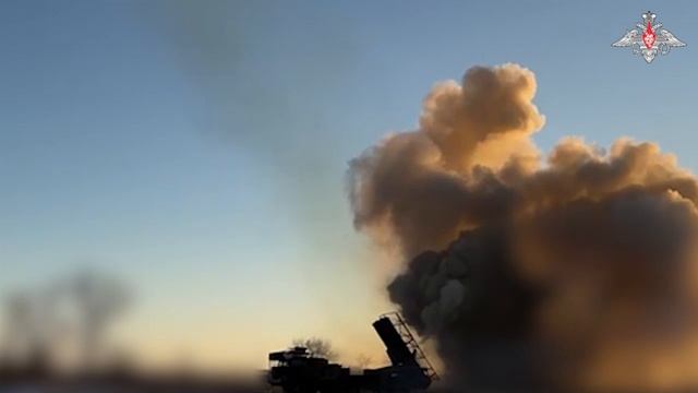 Боевая работа расчета «Ураган» ГрВ «Восток»