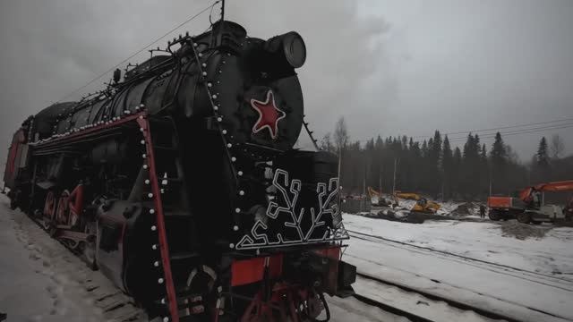 Горный парк Рускеала зимой, серия 1