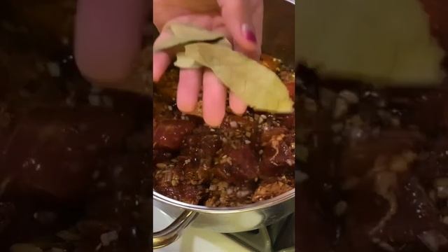Spicy Pork Butt Adobo Recipe With Hard Boiled Egg/Cook With Teriyaki Sauce #Shorts