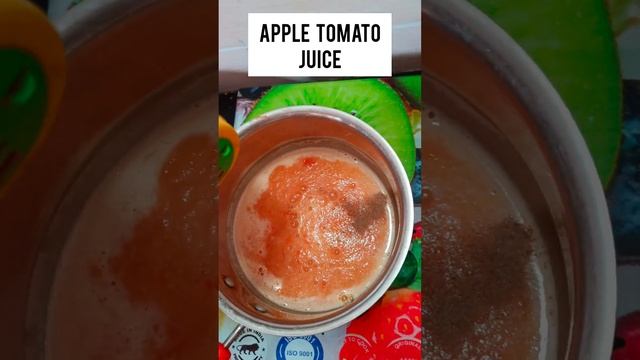 Apple Tomato Juice:   #applejuice #tomatojuice #mixjuice #healthyjuice #fitdaringtripti #shorts