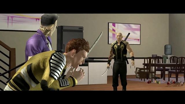 Saints Row 2 - Johnny Gat Gets Stabbed