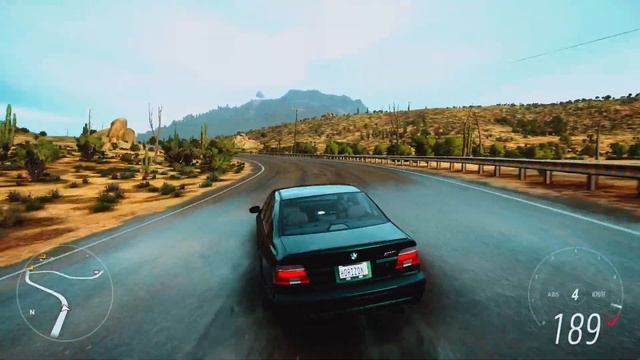 BMW M5 E39. Forza Horizon 5. Realistic driving