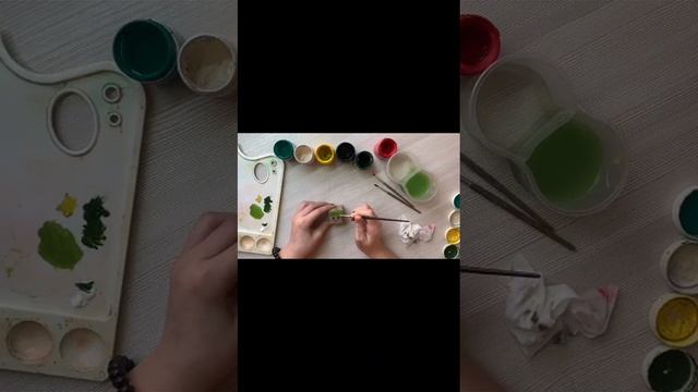 Брелок из картона
