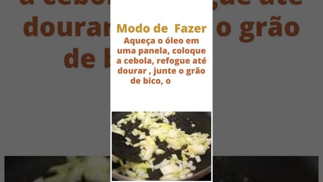 Strogonoff Surpreendente, Diferente e Delicioso - Strogonoff de Grão de Bico -#shorts