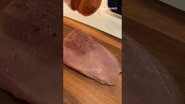 Курочка с грибами в беконе в аэрогриле Demiand 🐔