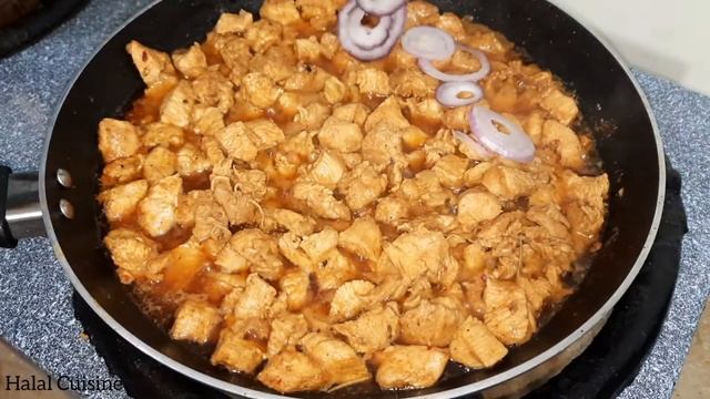 Chicken Tandoori Rice Recipe–Tikka Rice Recipe–20 Minutes Rice Recipe–Chatpatta Rice–Halal Cuisine