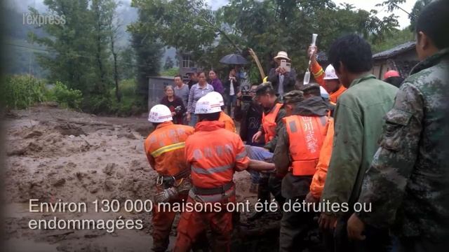 Chine: le Sichuan frappé par un séisme dévastateur