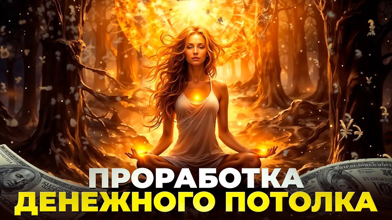 Освободи Себя от Денежных Блоков! Глубокая МЕДИТАЦИЯ для Финансового РОСТА...