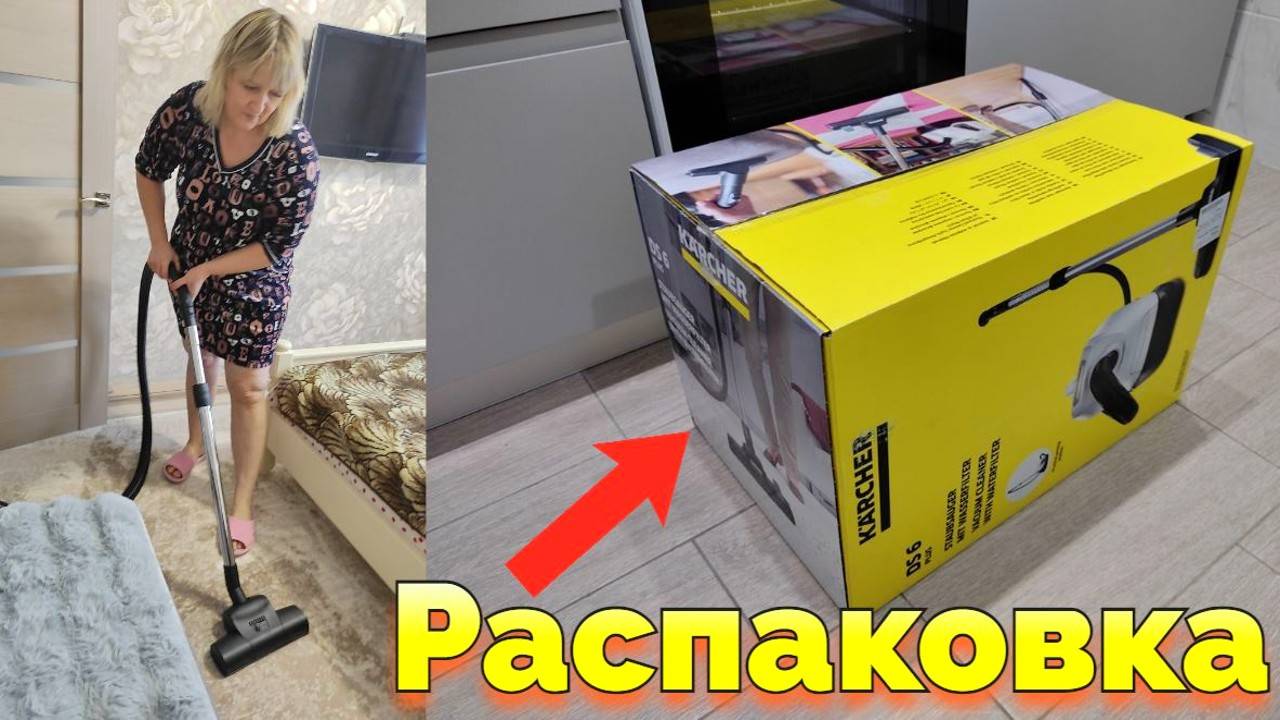 Мы купили пылесос с аквафильтром Karcher DS 6 Plus