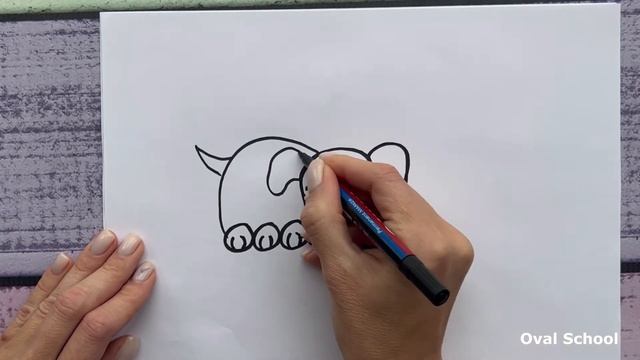 Как нарисовать СОБАКУ / DOG