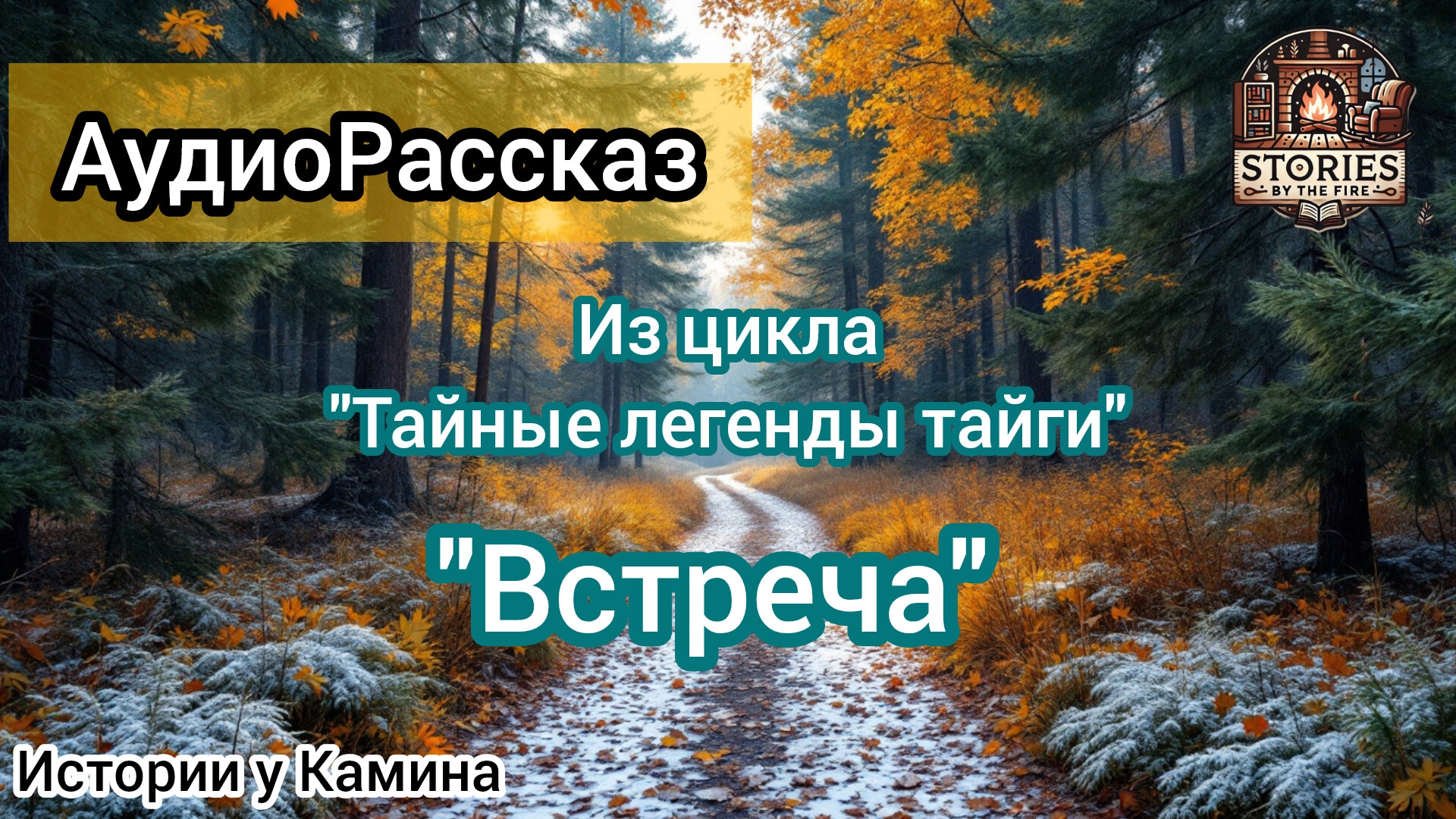 АудиоРассказ "Встреча в Сердце Тайги". ИСТОРИИ У КАМИНА