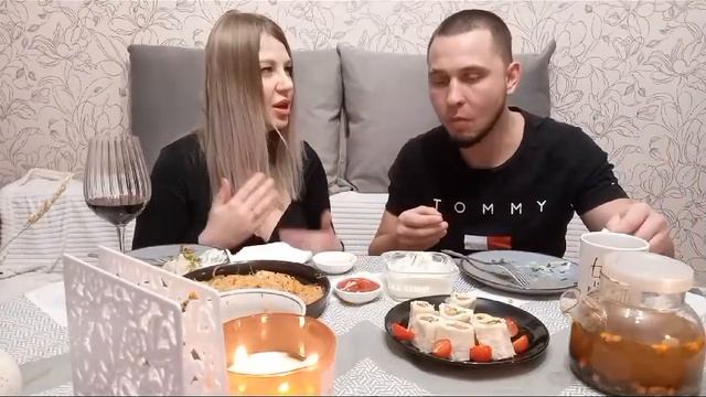 Мукбанг! Хинкали часть 2