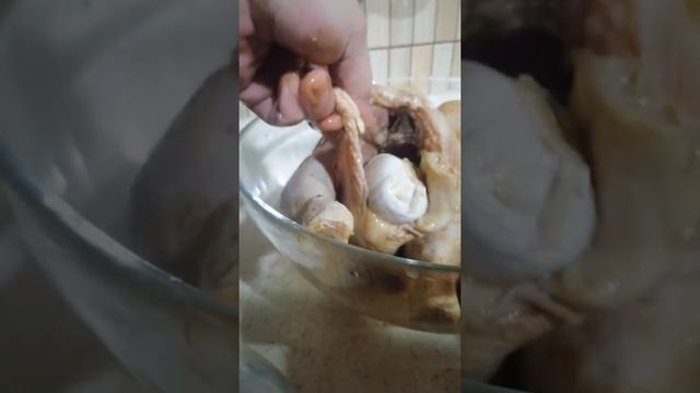 Sweet and Spicy Marinated Chicken || #shorts || kusina ni badiday