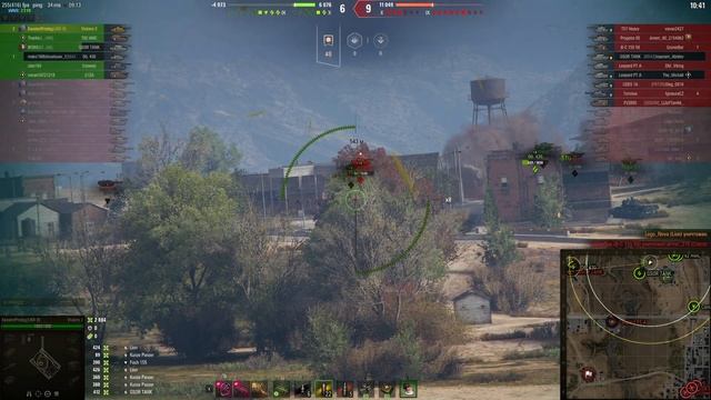 Мир танков. WOT. Бой на Vickers Mk. 3. Взял 6 фрагов и 7К урона