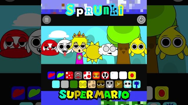 Sprunki But Its Mario [Part 2️⃣] {ALL CHARACTERS | NORMAL} 🐟🐠 #funny #memes #sprunki #meme #mario