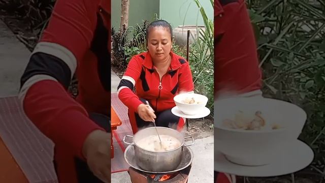 Tom Yum Soup Shrimp with Coconut milk 😋😍 #cooking #viral #shorts