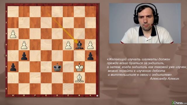 Эндшпиль. Разноцветные слоны. Приёмы защиты и типичные ошибки.