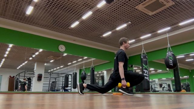 АТГ приседания вразножку (Полные ножницы) / ATG Split Squat