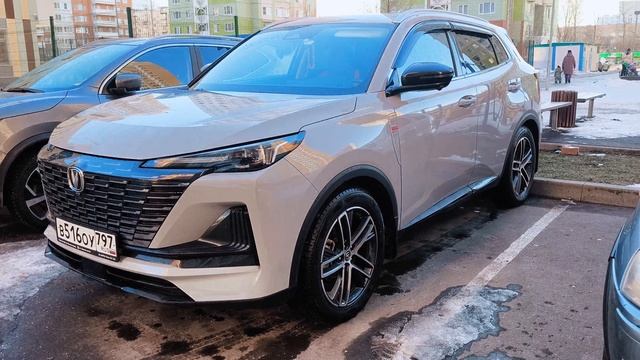 КРАСНЫЕ ВСТАВКИ...ДО СВИДАНИЯ...ПЕРЕКРАСИЛ CHANGAN CS 55 PLUS/UNI S. Стала круче ?!