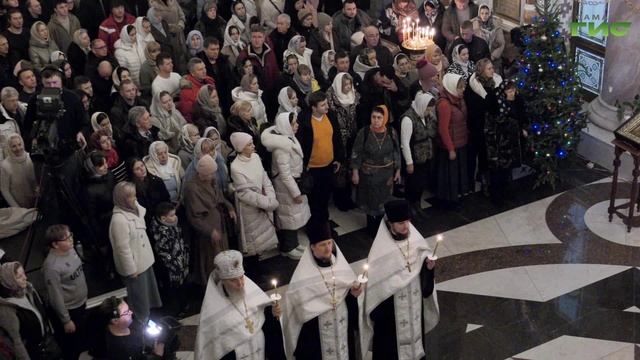 В Софийском соборе в Самаре состоялось Рождественское богослужение