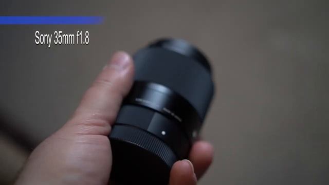 Обзор между объективами Sony а6400 с байонетом E Sony 35mm f1.8 vs Sigma 30mm f1.4 на русском языке