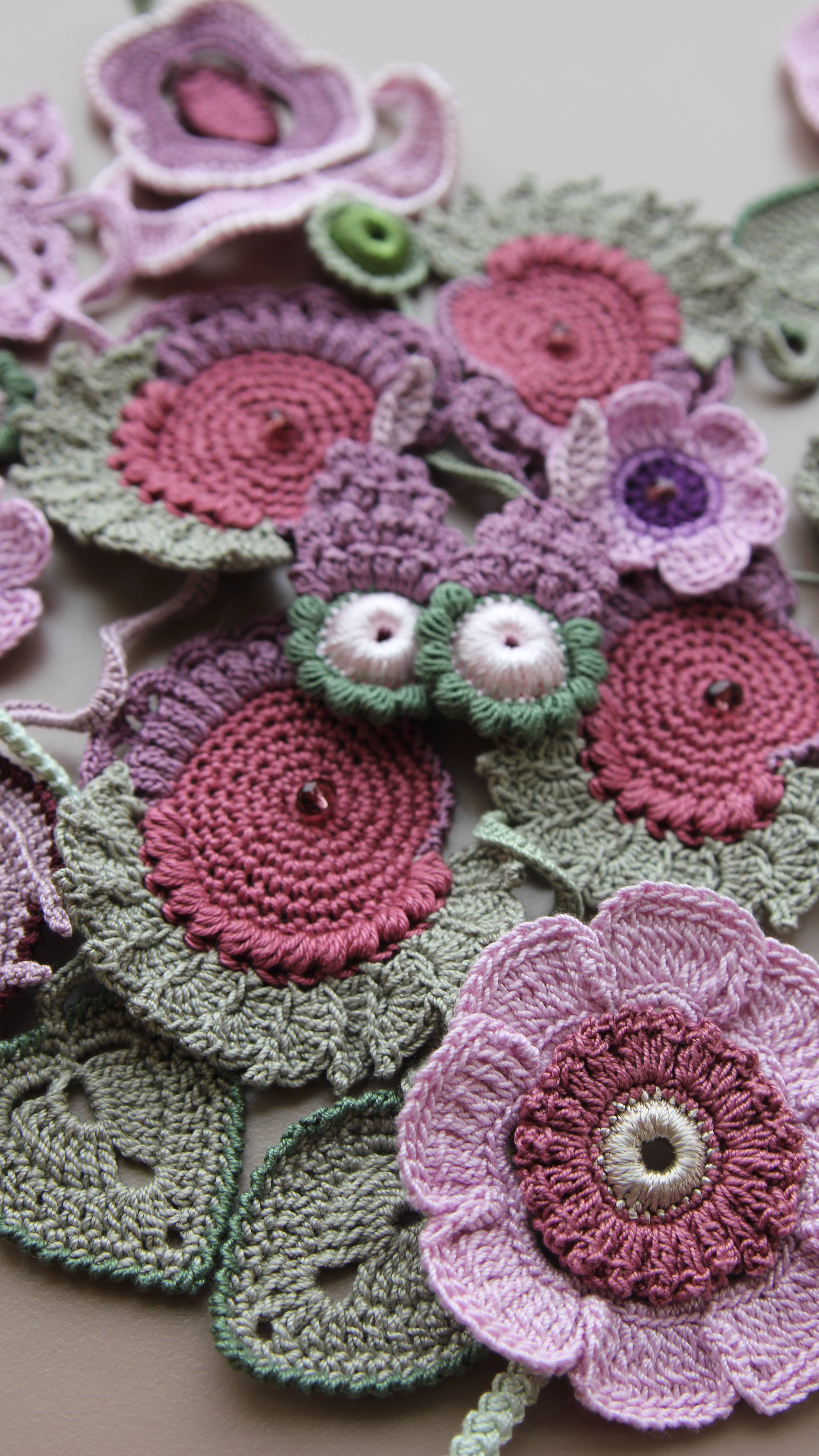 Вязание крючком - Мотивы для ирландского кружева