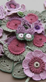 Вязание крючком - Мотивы для ирландского кружева