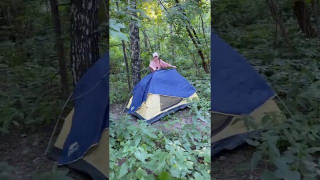 КАССИ ОСТАВИЛА СЮРПРИЗ В ПАЛАТКЕ ⛺️