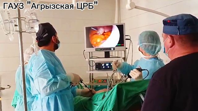 Лапароскопическое оборудование поступило в Агрызскую ЦРБ