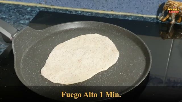 Naan, Sin Tandoor, Pan de La India, Sabor de la India. Español 2020