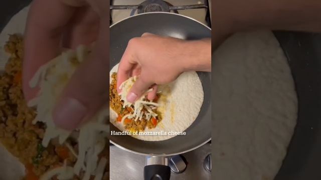 Mince Quesadilla Recipe By Arfi’s Corner #shorts #mince #quesadillas #tortilla #mincerecipes