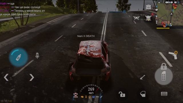 Прыгаю по трапмплину в MadOut2.