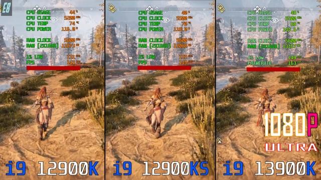 INTEL i9 12900K vs INTEL i9 12900KS vs INTEL i9 13900K // PC GAMES BENCHMARK TEST //