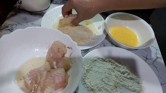 PAANO GUMAWA NG FISHFILLET WITH TARTAR SAUCE/ CRUNCHY FISHFILLET/PINOY STYLE FISH WITH TARTAR SAUCE