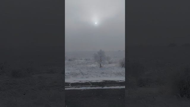 Кусочек снежной Хакасии