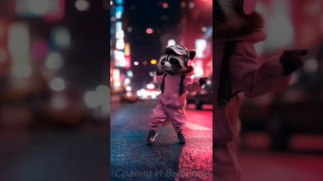 Incredible Dancing Raccoon: You Won't Believe Your Eyes! 😂💥