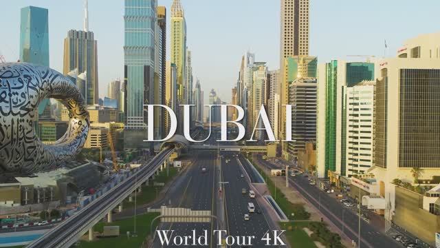 Dubai 4K - Relaxing Music Along With Beautiful Nature Videos