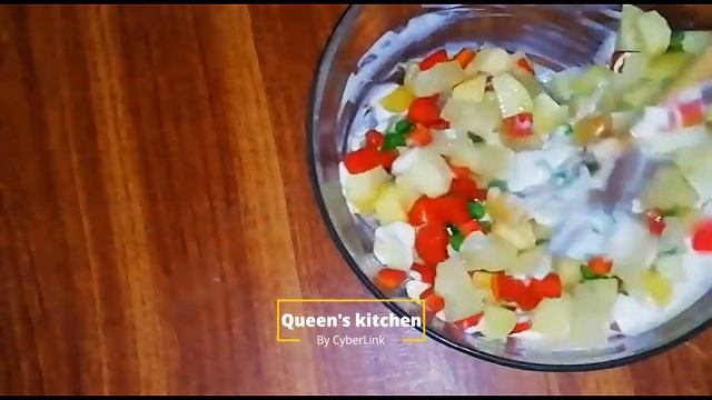 |Russian salad by Queen's kitchen| #Russiansalad #Queenskitchen #quickandeasyrecipes