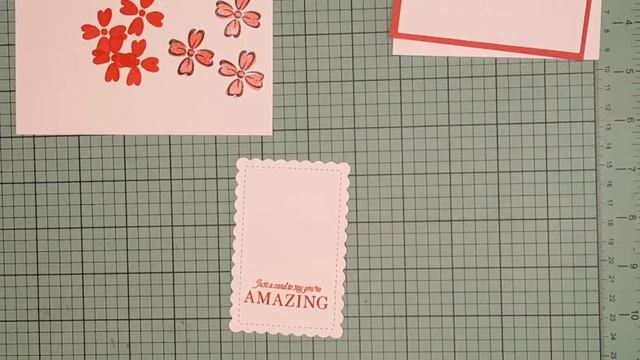 New Stampin UP Ink color Sweet Sorbet. And Sentimental Swirls stamp set