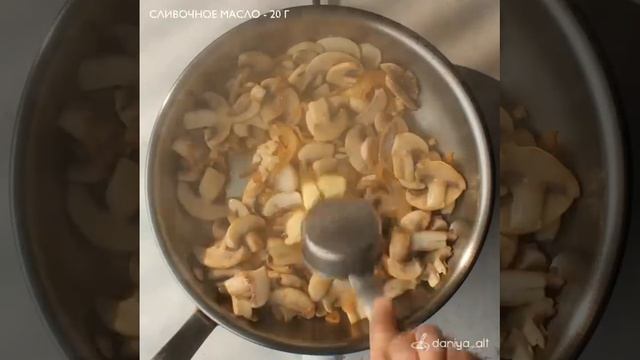 Брускетты с грибной и томатной начинками!