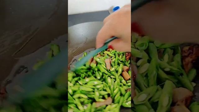 🎉🌈Pork and green beans 🌈🌺#trending #satisfying #shortvideo #shorts #asmr #viralvideo #video