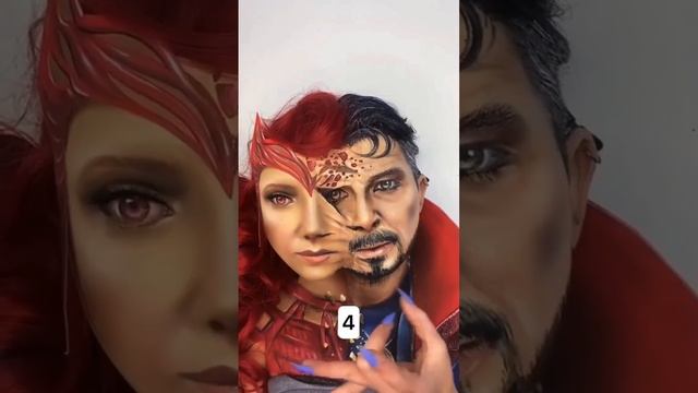 Обман зрения, или  "Гюльчатай , где твои глазки" ))) По любому  интересные работы на лицах.