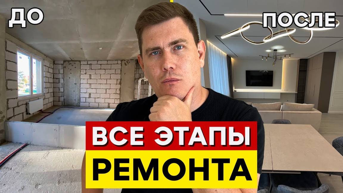 ПОСЛЕДОВАТЕЛЬНОСТЬ РАБОТ ПРИ РЕМОНТЕ КВАРТИРЫ. ВСЕ ЭТАПЫ ОТ А ДО Я
