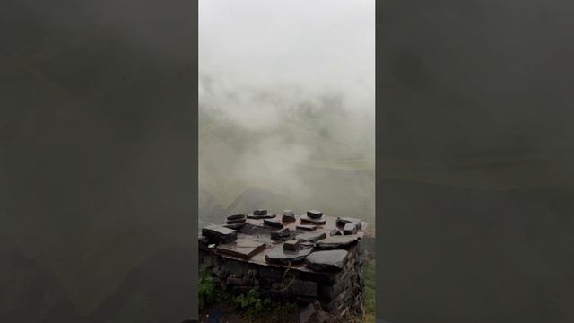 с.Маза, горный туман