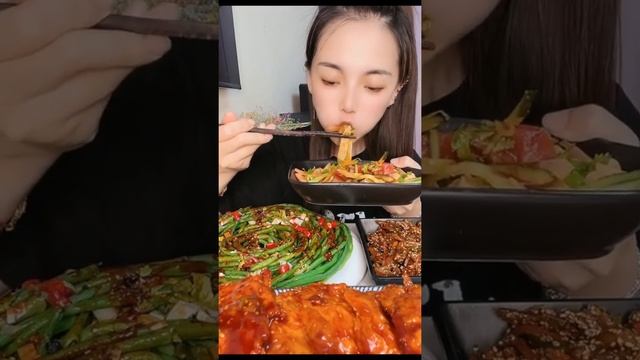 China Mukbang ASMR Spicy Seafood Eating Show # 357