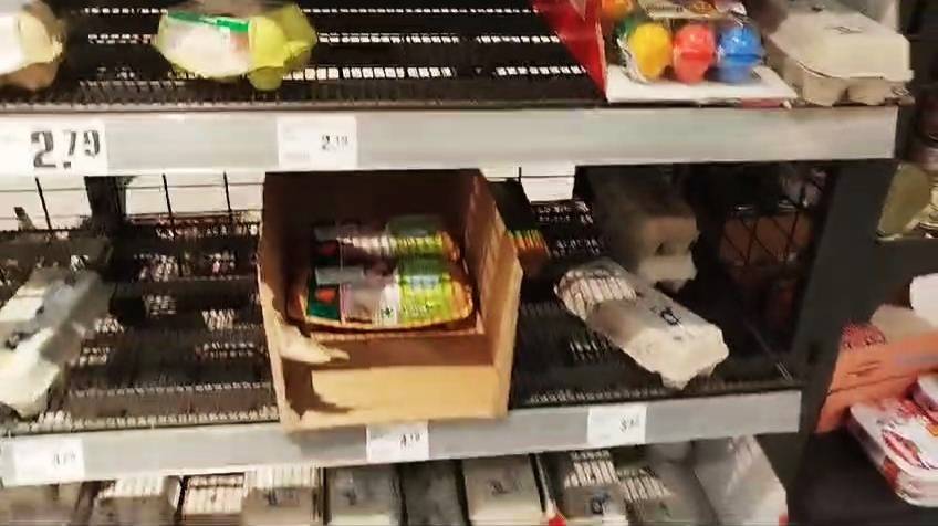 ГЕРМАНИЯ. СУПЕРМАРКЕТ REWE (НЕ САМЫЙ ЭКОНОМ). ГОРОД РЮССЕЛЬСХАЙМ 08.01.25