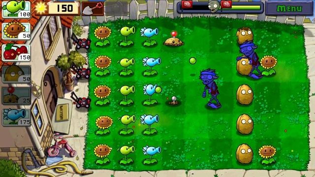 Бежит на радостях | Plants VS Zombies